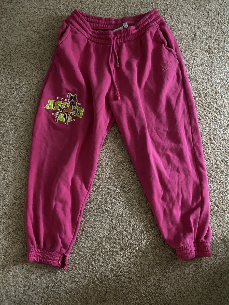 Adidas Originals DISNEY BAMBI Jogger GRAPHIC SWEATPANTS Cotton