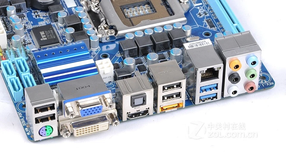 GIGABYTE GA-H55N-USB3 Intel H55 DDR3 LGA 1156 Mini-ITX Motherboard - Image 4 of 4