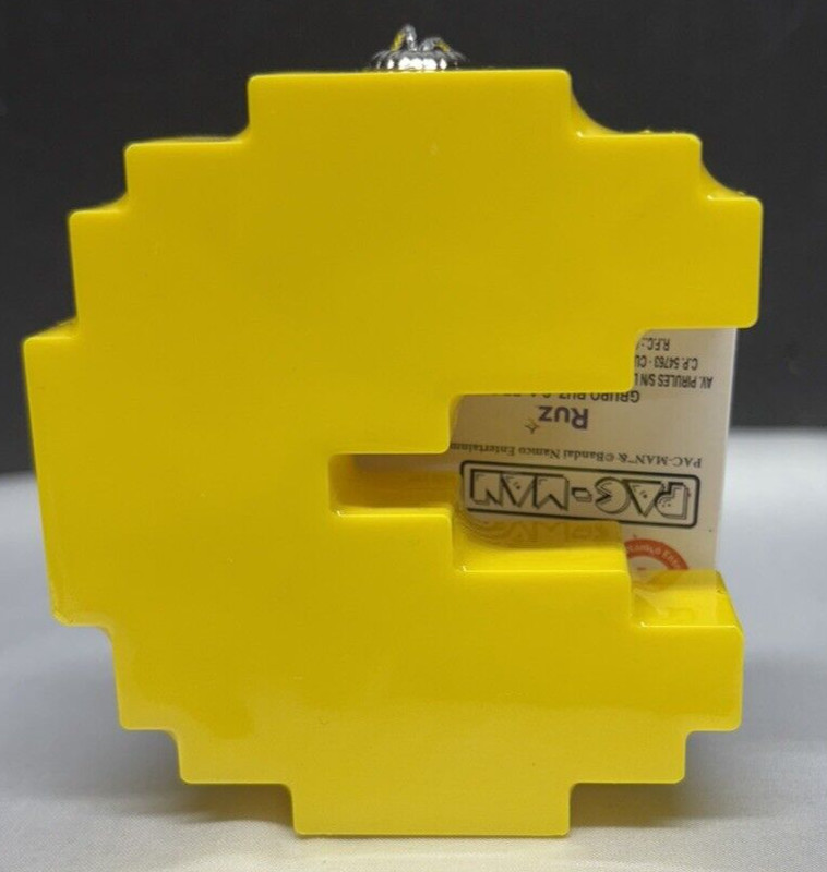Pac-Man Christmas Ornament