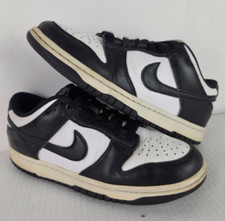 Nike Dunk Low Black/White Panda GS, CW1590-100, Size 7Y