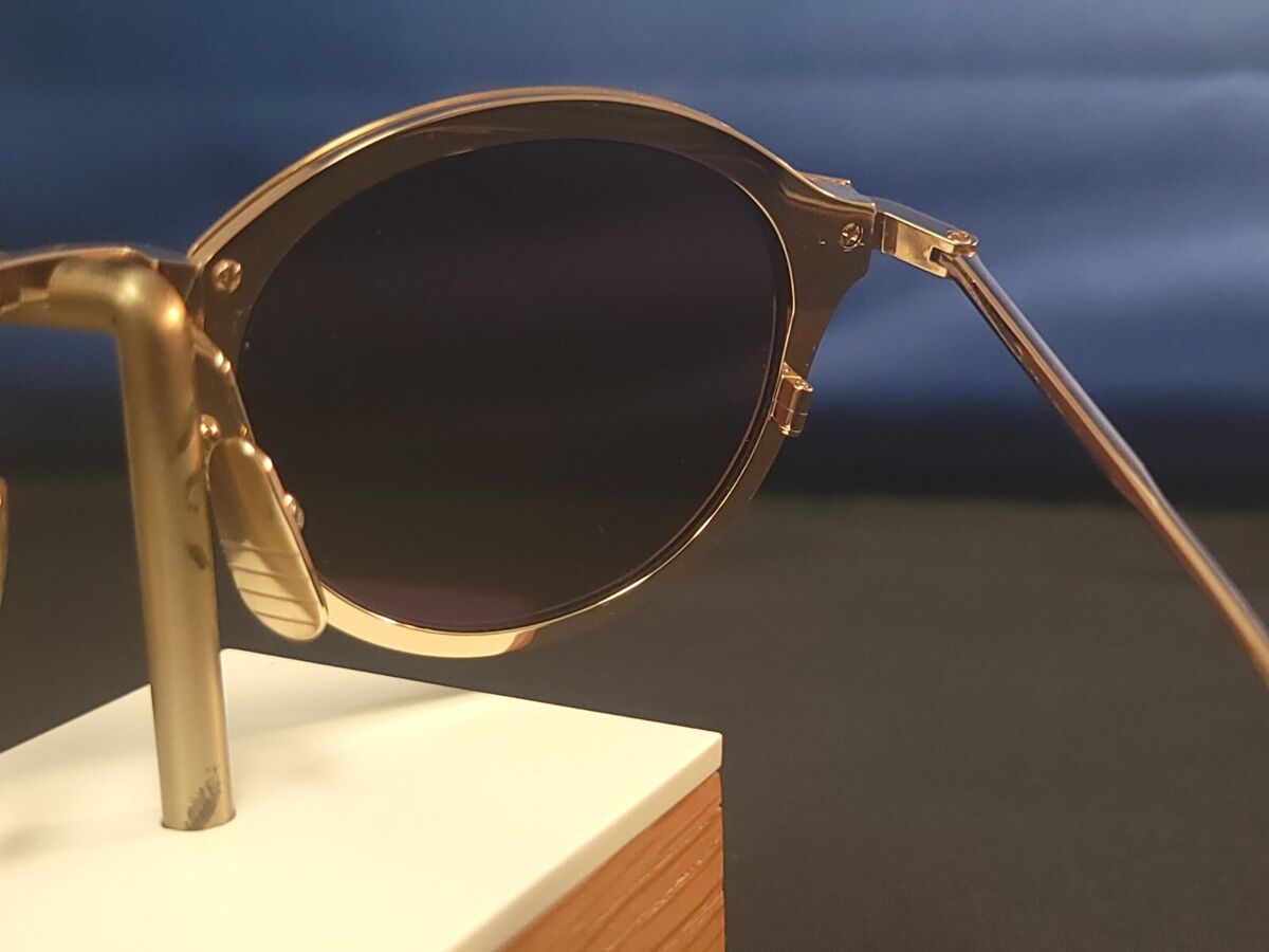 Thom Browne TB-110-C-T-GLD-48 New York Sunglass Gold Mirror Thom Browne TB-110-C-T-GLD-48 New York Sunglass Gold Mirror