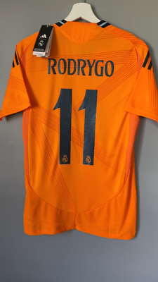 Rodrygo Real Madrid Jersey 24/25 Away Soccer Shirt IZ1642 Adidas