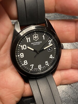 Swiss Army Striker Mens Watch 40mm Black 100M Date Military Style New Battery $_57.JPG?set_id=880000500F main image 3