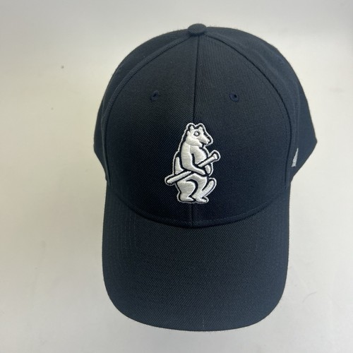 Chicago Cubs Retro Logo 47 Brand Adjustable Baseball Cap Cooperstown Collection - Picture 3 of 14