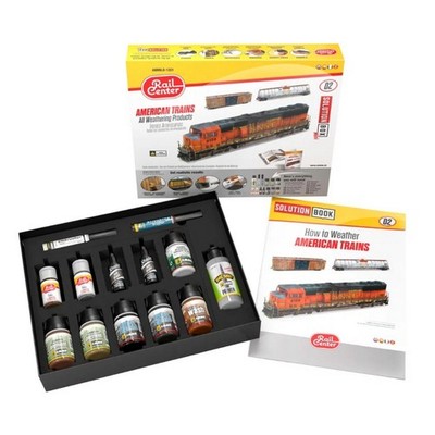 AMMO 4601201 Solution-Box ''Amerikan. Züge altern, verwittern'' H0 TT N Z 0 1 G