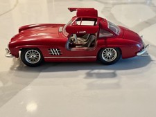 Bburago 118 Mercedes Benz 300 Sl Gullwing 1954 Italy Diecast Miss A Headlight