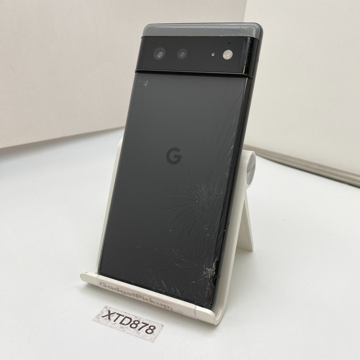Google Pixel 6 - 128GB - Stormy Black (Unlocked) - CRACKED BACK | eBay
