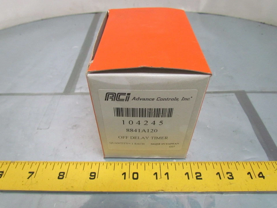 ACI 104245 8841A120 Off Delay Timer 5 Amp 250VAC NIB - Image 2 of 4