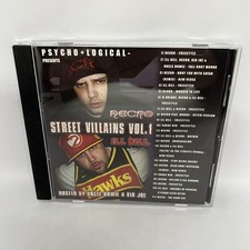 Psycho + Logical Street Villians Vol. 1 NECRO ILL BILL CD Mix Tape VERY GOOD ...