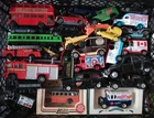 VINTAGE & LATER DIECAST TOY JOB LOT MATCHBOX CORGI LLEDO OTHERS CARS VANS etc