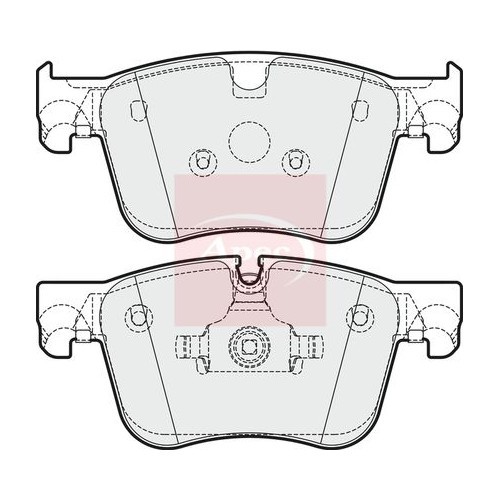 For PEUGEOT 308 II 2013 to 2021 BRAKE PADS (FRONT) (R90) PAD1972