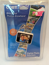 COBY Digital Photo Keychain DP151 Blue Holds ...
