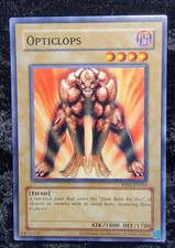 opticlops yugioh card [LOD-009] Rare  Trading World You will receive the 1st Edition version of this card. Opticlops (World Championship 2004) -