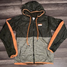 PINK /Victoria's Secret Front Full Zip Windbreaker Hooded XS/S Jacket