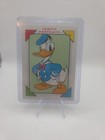 1991 Walt Disney Company Family Portraits Donald Duck #104 Bio Impel Card