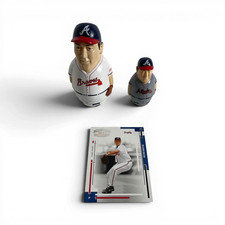 Russ Ortiz Atlanta Braves Stackable Stars Nesting Doll Coca-Cola Collectible