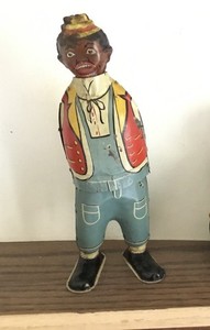 MARX “Hey Hey The Chicken Snatcher “ Tin Windup Toy