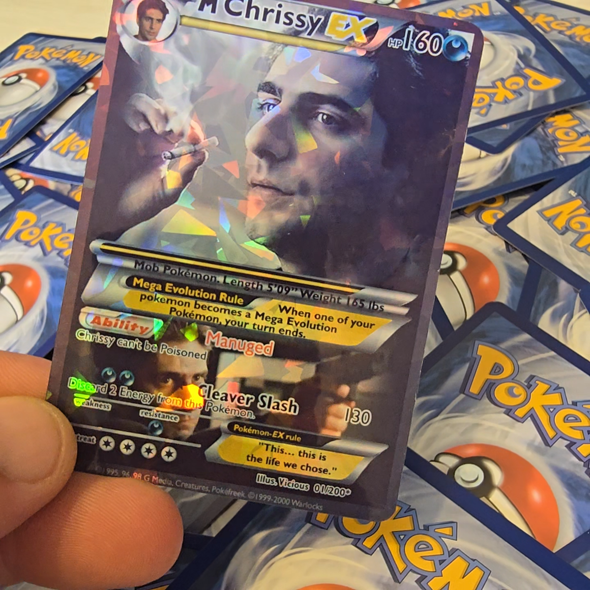 Christopher Pokemon Card - The Sopranos | eBay