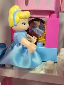 Lego Duplo 6154 Cinderella's Castle With Carriage Fairy Glass Slipper No Prince