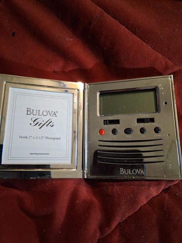 Bulova Gifts Stand Up Clock