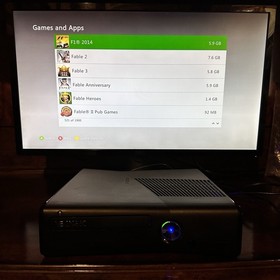 Xbox 360 With Full Game Library - Clean