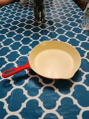 Griswold No. 6 Small Logo Enameled Cast Iron Skillet , 699 C
