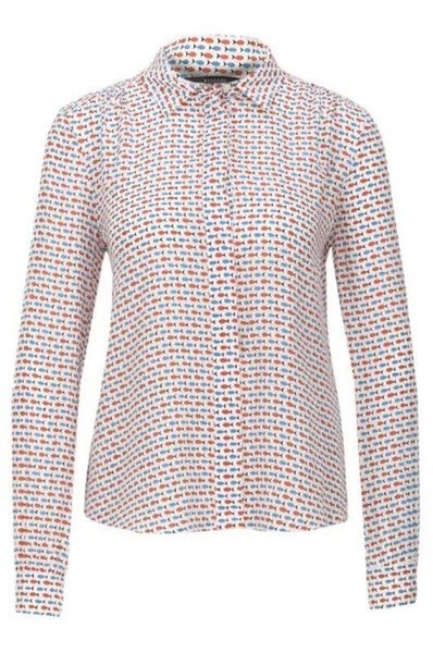 Women MaxMara Weekend Shirt White Silk S