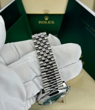 Unworn Rolex Datejust 41mm, Steel, Wimbledon, Slate, Jubilee, 126300, dated 2026 10