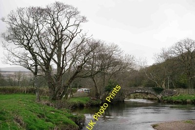 Photo A2 Craghouse Bridge Hall Santon The bridge carries the road, acros c2017