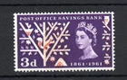 3d POSB MOUNTED MINT + BROWN COLOUR SHIFT