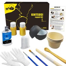 Kintsugi Repair Kit, Repair Your Meaningful Pottery with Kintsugi Gold Glue -...