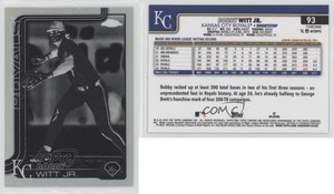 2025 Topps Chrome Negative Refractor Bobby Witt Jr #93