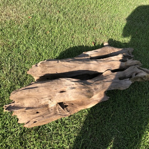 Xtra Large Driftwood Beautiful Aquarium Decor 38x18x10 Real Wood Holes Terrarium - Picture 7 of 23