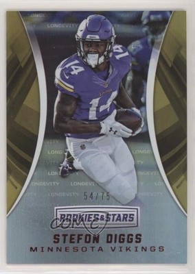 2016 Panini Rookies & Stars Longevity 54/75 Stefon Diggs #1 uk2