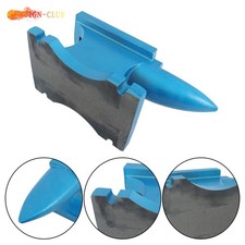 Blacksmith Anvil Horn Anvil Heat Treated Long Round Horn Forged Steel 50kg 110Lb