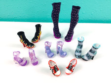 Rainbow Shadow High Shoes/Boots 6 Pairs