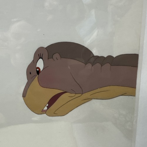 The Land Before Time 1988 Movie Art Animation Production Cel Littlefoot Spike - Picture 3 of 5
