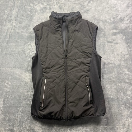 NEW Black Reflective Inspire Vest Zyia w/Pockets, Reflective Strips Large