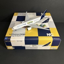 Avión diecast escala 72007 NG Models 1:400 Lufthansa Cargo Boeing 777-200F D-ALFI