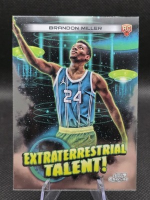 2023-24 Topps Cosmic Chrome - Extraterrestrial Talent Brandon Miller #ET-19 (RC)