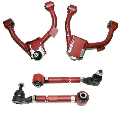 TruHart Adjustable Front & Rear Camber Control Arms Kit for Honda Accord 98-02