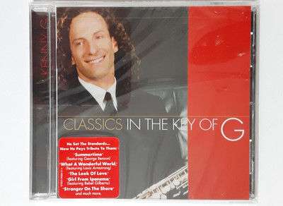 Kenny G - Classics In The Key Of G - Jazz Pop Instrumental New Sealed CD