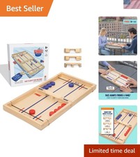 Exciting Slingshot Tabletop Game - Compact Fun with 3 Gates for Competitive Play