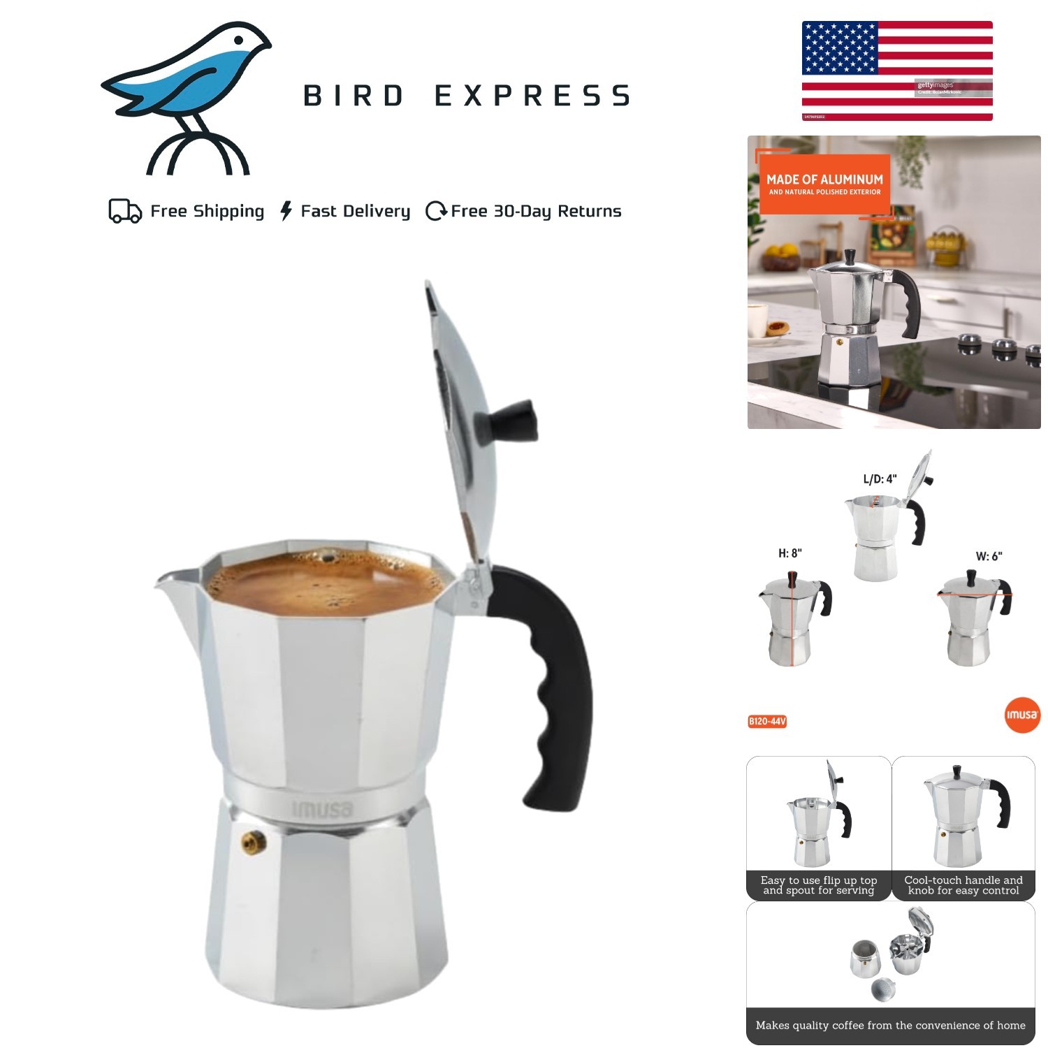 Moka Pot Classic Style Coffee