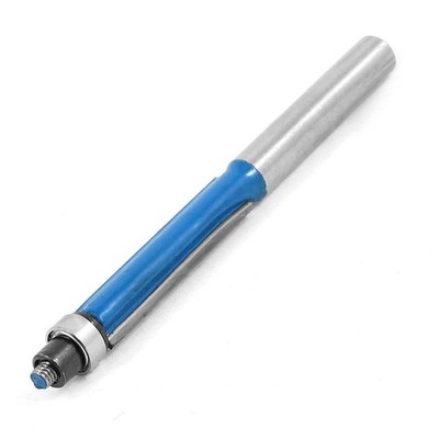 73mm Straight Stem Length Metal Flush Trim Router Bit 1/4''x 1/4''cm