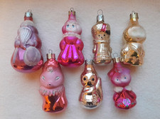 Vintage. Christmas. Christmas tree decorations. Set of 7 pcs. USSR