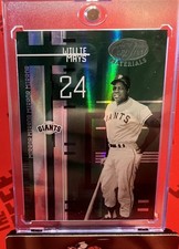 Willie Mays Giants 2005 Leaf Certified Materials #200 Mirror /5 Materials