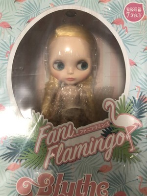 Neo Blythe Furni Flamingo nur Gehäuse