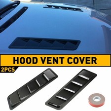 2pcs Car Hood Bonnet Vent Air Flow Intake Scoop Side Fender Decor Universal 2pcs Car Hood Bonnet Vent Air Flow Intake Scoop Side Fender Decor Universal
