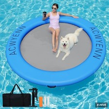 6/8/10/12FT Inflatable Water Hammock Lake Floats for Adults round Floating Ring